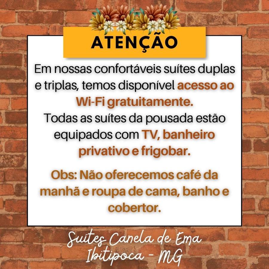 Suites Canela De Ema - Ibitipoca Conceição da Ibitipoca Екстериор снимка